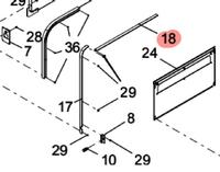  KMK-M131H-00 COVER,PANEL UL YA